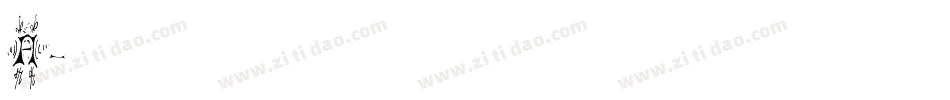 方正筑紫A字体转换