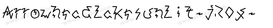 Arrowheadlakesunlit-jR0y字体转换