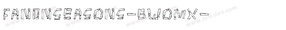 FandnSeasons-BW0Mx字体转换