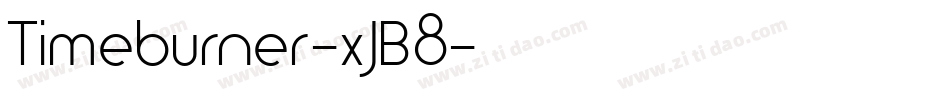 Timeburner-xJB8字体转换