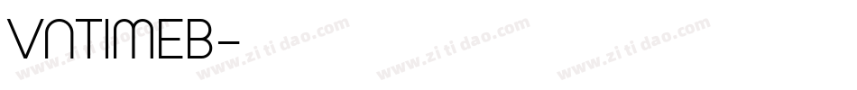 VNTIMEB字体转换