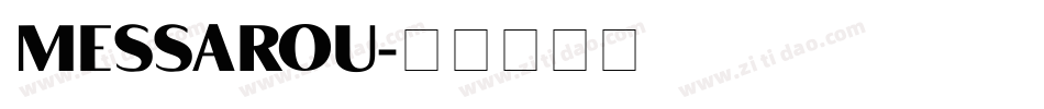 MESSAROU字体转换