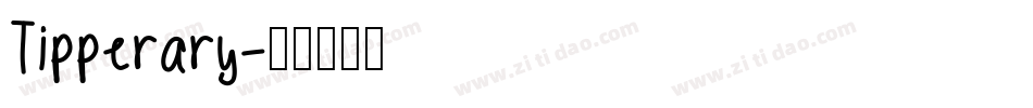 Tipperary字体转换