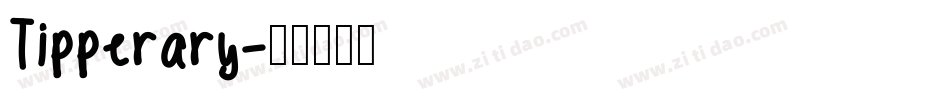 Tipperary字体转换