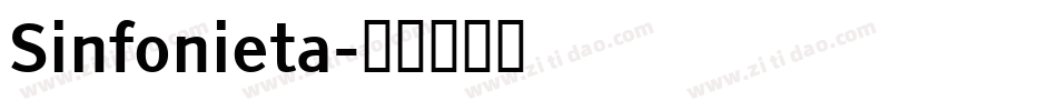 Sinfonieta字体转换