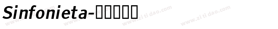 Sinfonieta字体转换