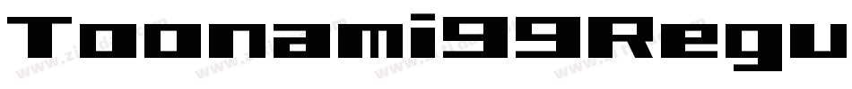 Toonami99Regular-AlwM字体转换