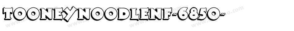 TooneyNoodleNf-685o字体转换