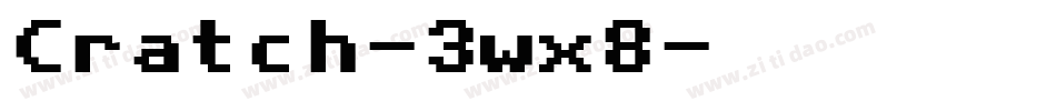 Cratch-3wx8字体转换