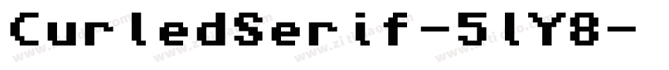 CurledSerif-5lY8字体转换