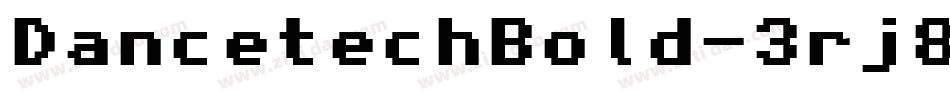 DancetechBold-3rj8字体转换