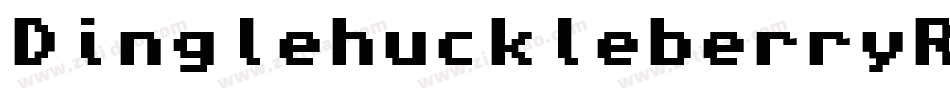 DinglehuckleberryRegular-rqn8字体转换