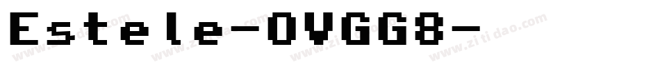 Estele-OVGG8字体转换
