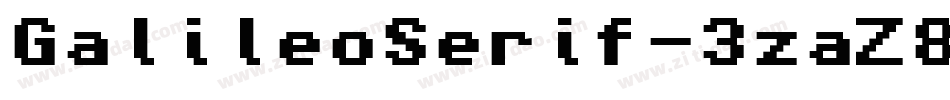 GalileoSerif-3zaZ8字体转换