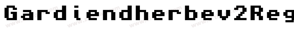 Gardiendherbev2Regular-3wL8字体转换