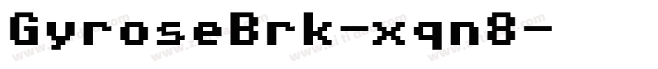 GyroseBrk-xqn8字体转换