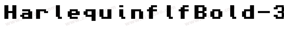 HarlequinflfBold-3zZ8字体转换