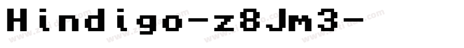 Hindigo-z8Jm3字体转换