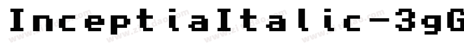 InceptiaItalic-3gG8字体转换