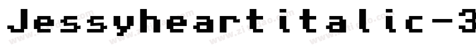 Jessyheartitalic-3Mg8字体转换