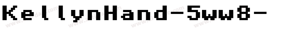 KellynHand-5ww8字体转换