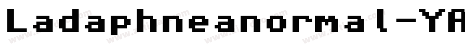 Ladaphneanormal-YAJ8字体转换