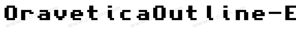 OraveticaOutline-EJO8字体转换