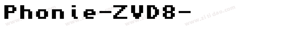 Phonie-ZVD8字体转换