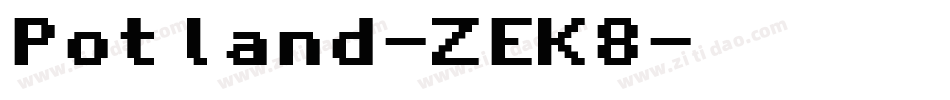 Potland-ZEK8字体转换