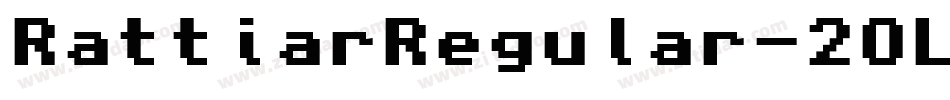 RattiarRegular-2OLG8字体转换