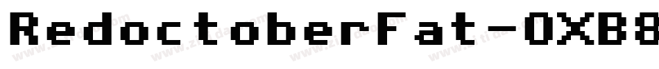 RedoctoberFat-OXB8字体转换