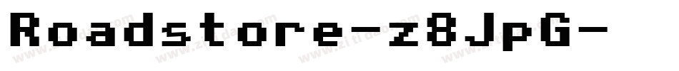Roadstore-z8JpG字体转换