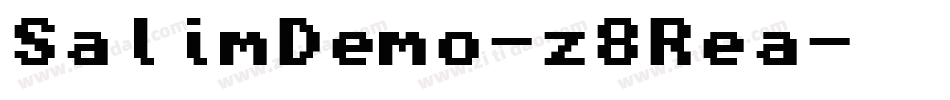 SalimDemo-z8Rea字体转换