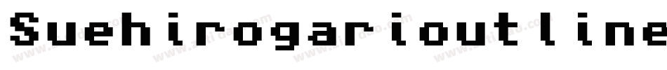 Suehirogarioutline-2z8字体转换