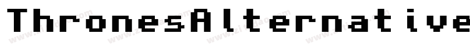 ThronesAlternative-5EA8字体转换