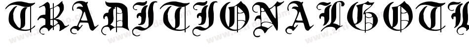 TraditionalGothic17ThC-y1z5字体转换