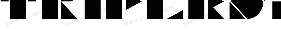 TRIFLES字体转换
