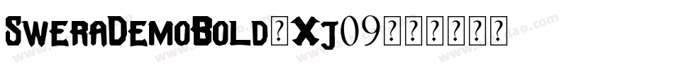 SweraDemoBold-Xj09字体转换