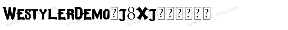 WestylerDemo-j8Xj字体转换 WestylerDemo-j8Xj字体转换