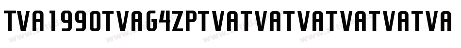 Tva1990-g4zp字体转换