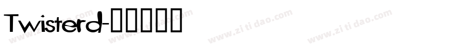Twisterd字体转换