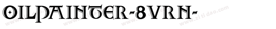 Oilpainter-8VRn字体转换