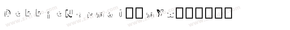 DebbieNormal-7mYw字体转换