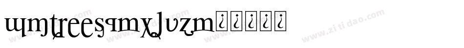 Wmtrees1-8jVz字体转换 Wmtrees1-8jVz字体转换