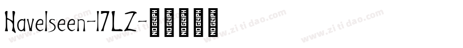 Havelseen-l7LZ字体转换