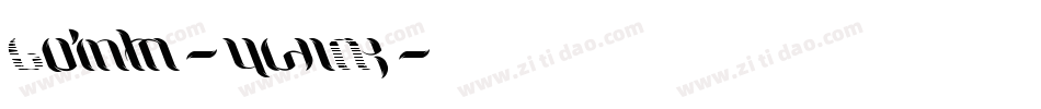 Cointa-yw1A3字体转换