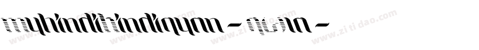 MyhindiHindigyan-GW1a字体转换