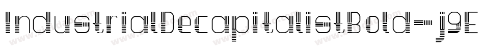 IndustrialDecapitalistBold-j9Ey字体转换