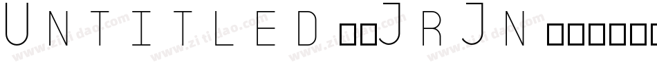 Untitled1-JrJn字体转换