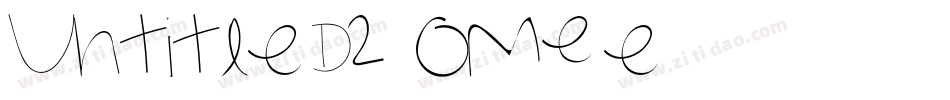 Untitled2-OmEe字体转换